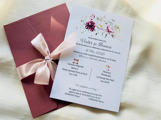 Invitatie nunta cod 11520