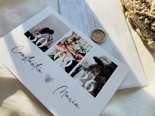 Invitatie cu poza cod 1350
