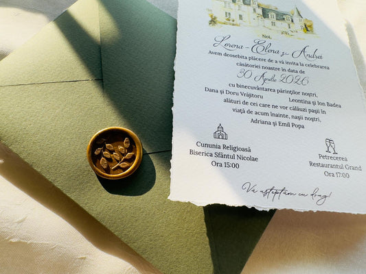 Invitatie manuala cod 1357