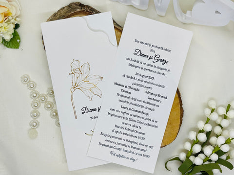 Invitatie nunta cod 19357A