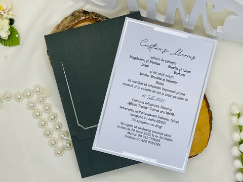 Invitatie nunta cod 6603