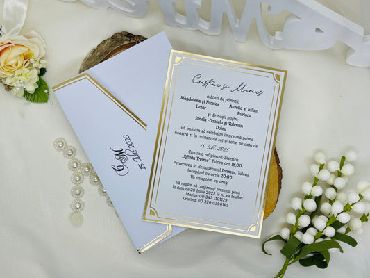 Invitatie nunta cod 6610