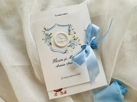 Invitatie Nunta si Botez cod 11460