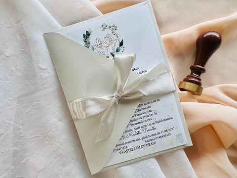 Invitatie nunta si botey cod 11536