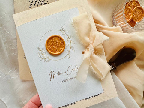 Invitatie cu sigiliu cod 1365