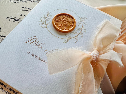 Invitatie cu sigiliu cod 1365