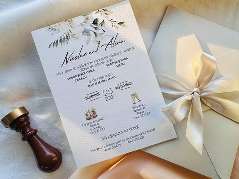 Invitatie nunta cod 1447
