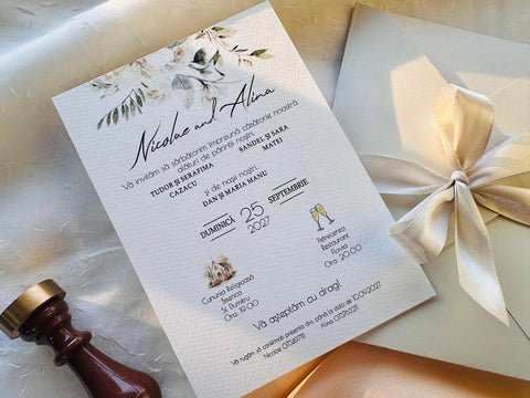 Invitatie nunta cod 1447
