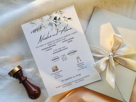 Invitatie nunta cod 1447