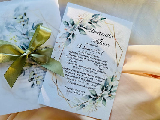 Invitatie nunta cod 1797