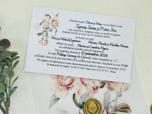 Invitatie nunta calc cod 11537