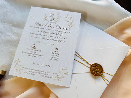 Invitatie Pastel 1600