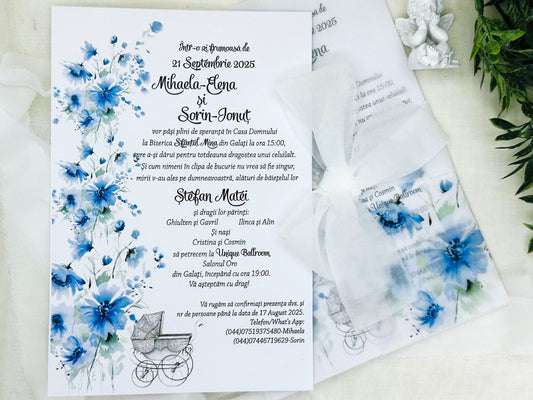 Invitatie 2 in 1 cod 11504