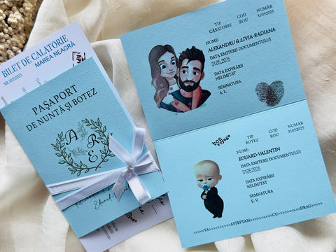 Pasaport nunta si botez cod 11554