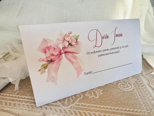 Plic bani botez cod 630