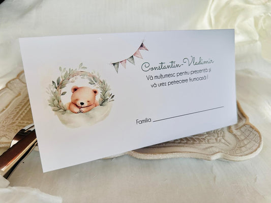 Plic bani botez cod 689