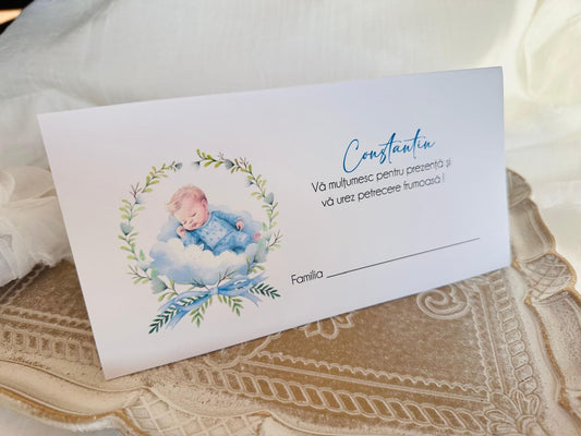 Plic bani botez cod 695