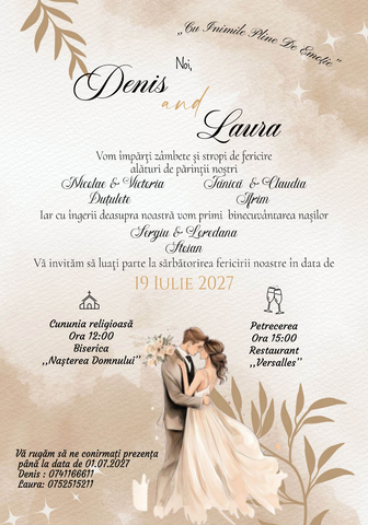 Invitatie digitala miri IN120