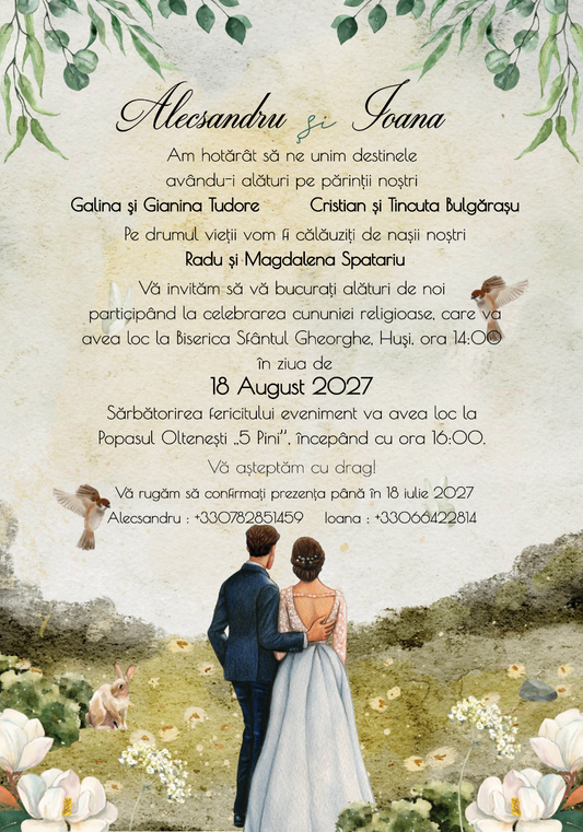 Invitatie digitala IN119